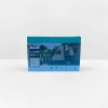Blue-green packaging box, gift box, hand-held box, wedding box, festival gift box Specification image